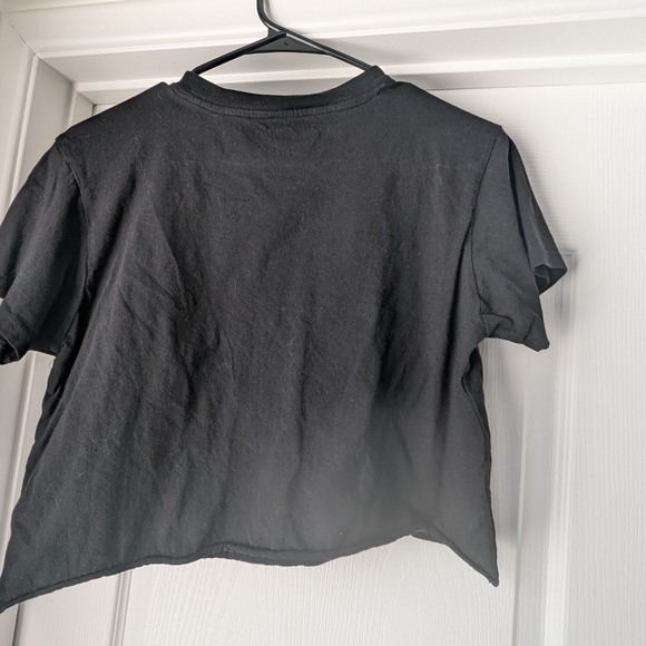 Hot Topic Crystal Graphic Crop Top Size Small - Picture 4 of 5